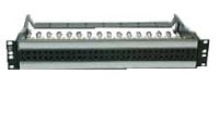 1.5RU 2 x 32 Pro Patch Video Panel with MVJ-3Tx Super Video Jacks with 75 Ohm Termination