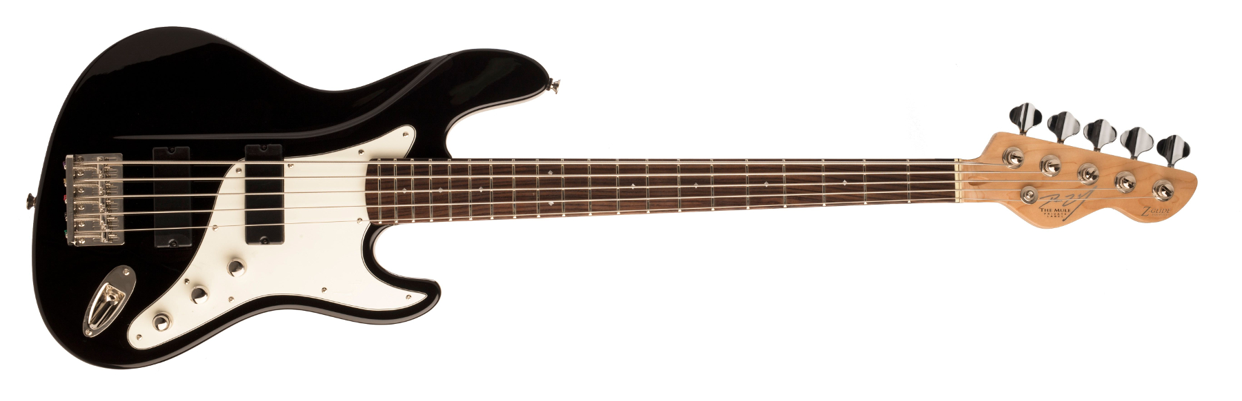5-String Electric Bass with Z-Glide Neck and Active Humbuckers