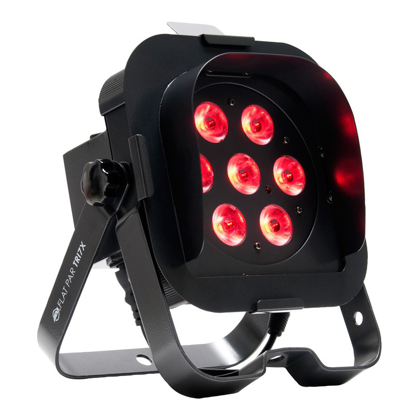 7x3W TRI LED Low Profile Par with DMX