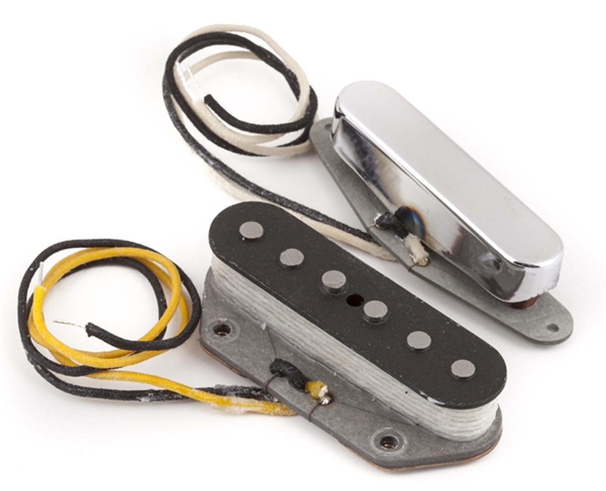 Set of Single-Coil Neck and Bridge Pickups for Fender Telecaster