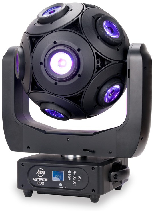 12x15W RGBW DMX Controlled Rotating Sphere Effect