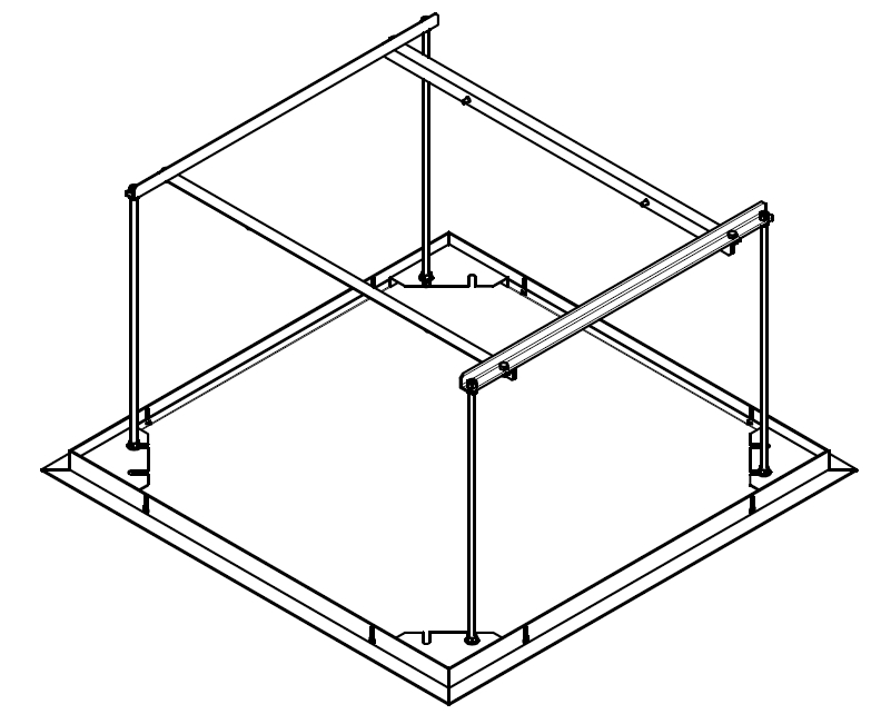 (U) Ceiling Closure Panel for Scissor Lift SL