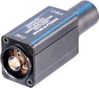 Transformer, Female BNC 75 ohm to Male XLR 110 ohm