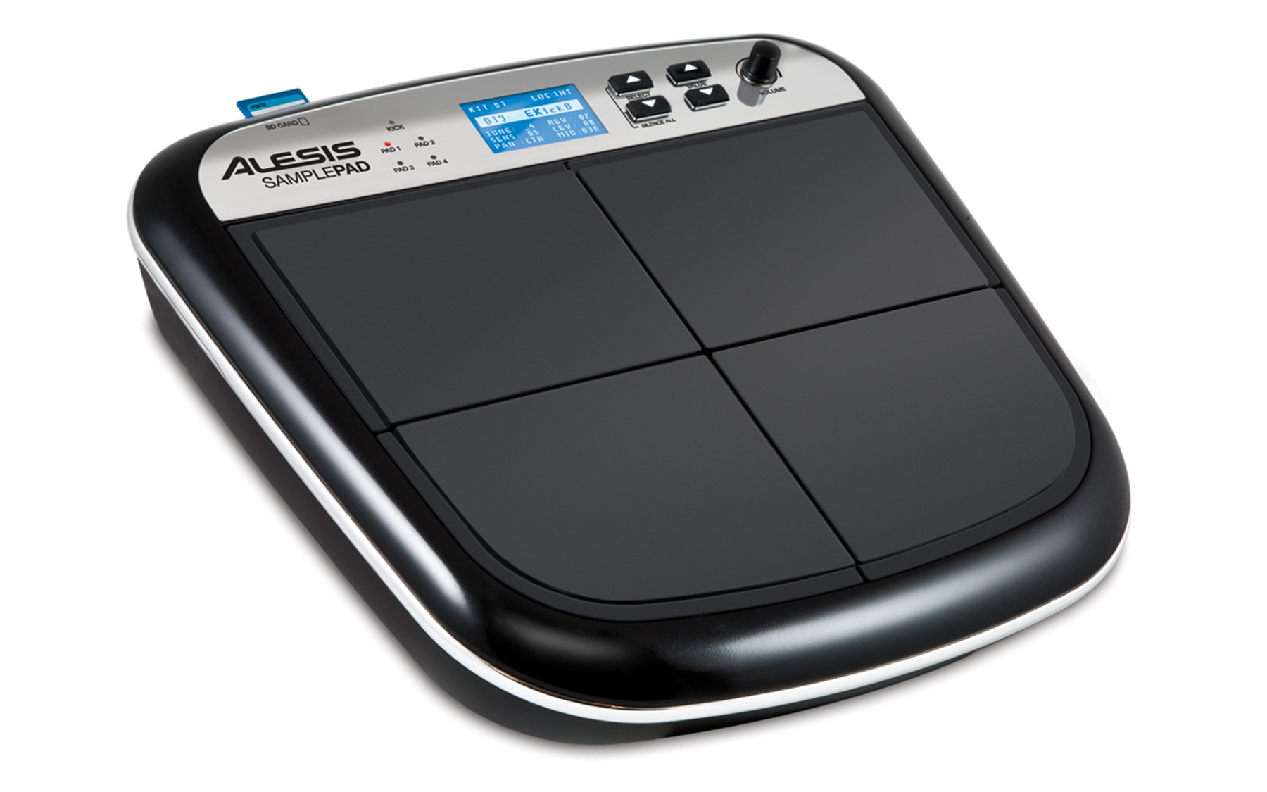 Electronic Multi-Pad Drum Instrument