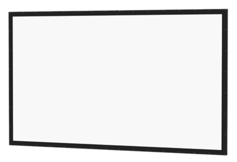 77" HDTV 16:9 Perm-Wall Fixed Frame Screen with Da-Mat Surface