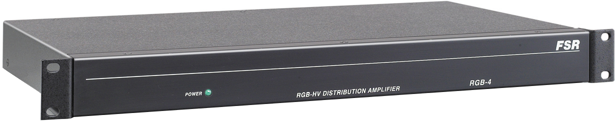 1x 4 RGBHV 5-BNC Video Dist Amp