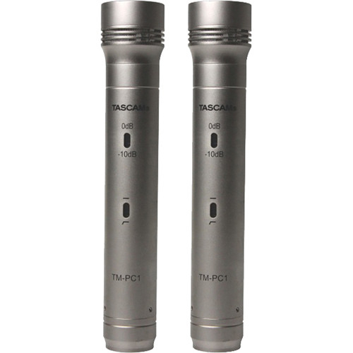 Stereo Pair of Pencil Condenser Microphones