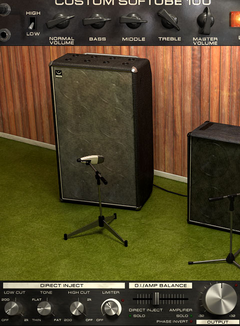 Bass Amplifier Emulation Native Plugin, Virtual Version