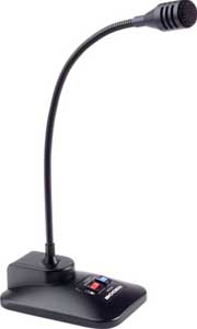Microphone, Desktop Gooseneck, Dynamic