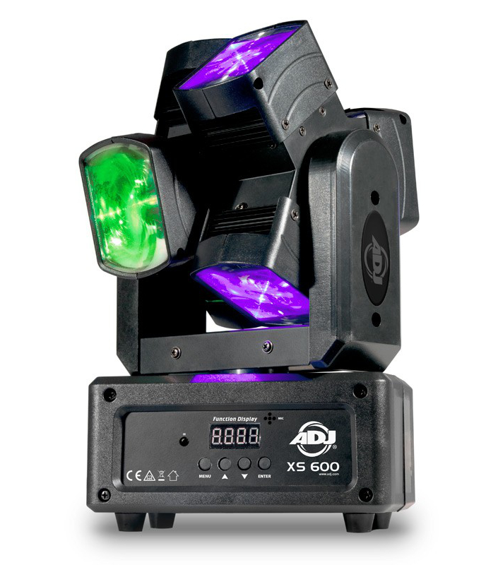 6x10W RGBW Dual Moving Head LED Fixture