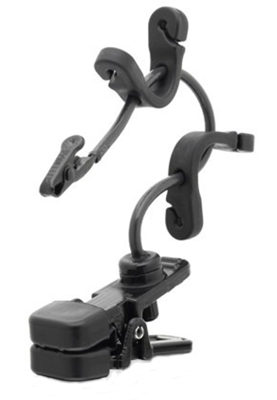 Instrument Microphone Mount for Saxophones, Horns, Drums