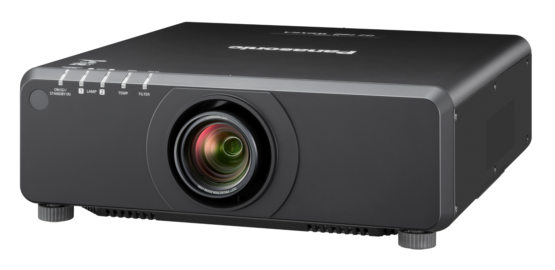 8200 Lumen WXGA 1-Chip DLP Projector in Black Without Lens