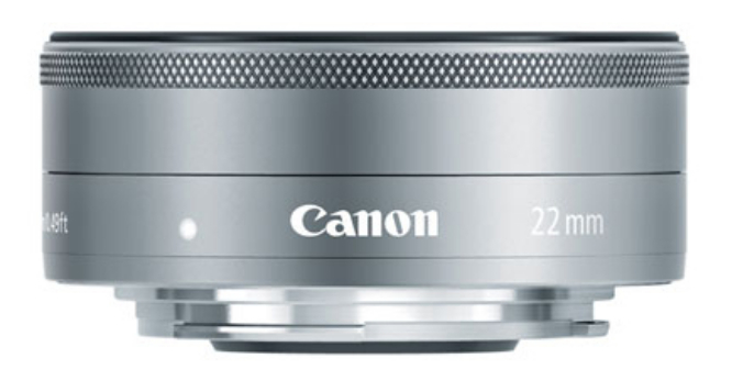 EF-M 22mm f/2 STM Wide Angle Lens in Silver