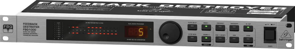2-Channel Feedback Destroyer with Built-In EQ
