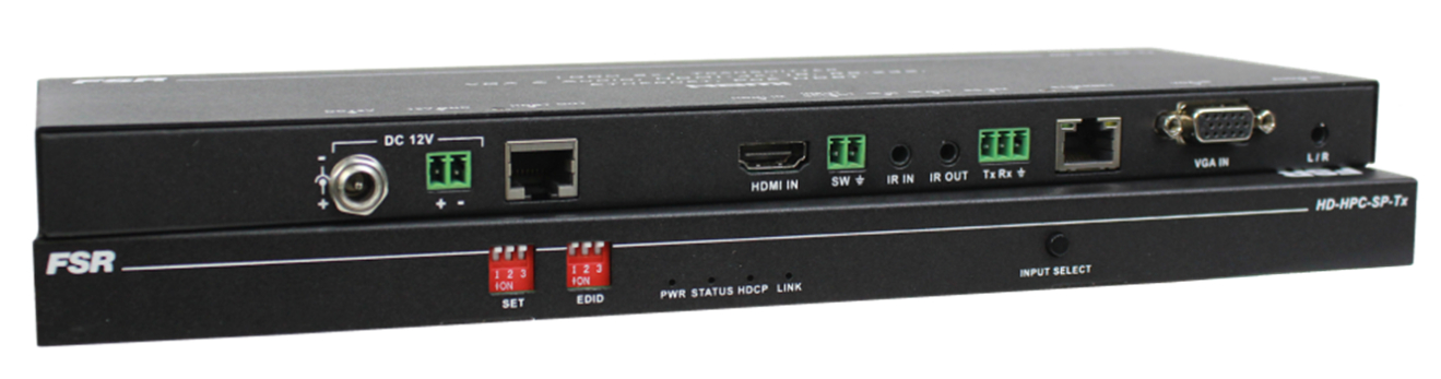 100 Meter HDBaseT HDMI and VGA 2x1 Switcher / Extender