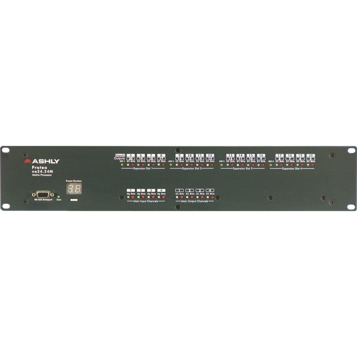 Networkable NE-Series Protea Matrix Processor (8 inputs x 16 outputs)