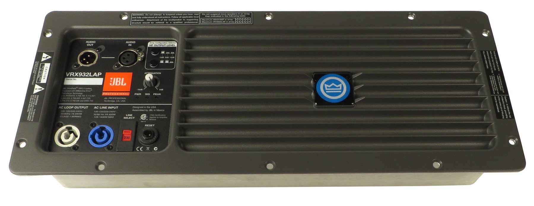 Amp Assembly for VRX932LAP