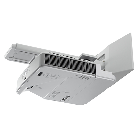 3200 Lumen Widescreen Ultra-Short Throw Projector with Wall Mount