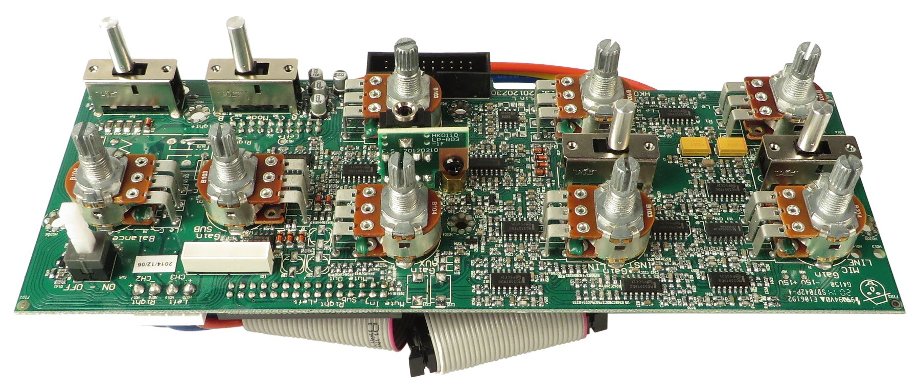 Preamp PCB for Lucas Nano 300
