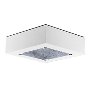 8" 12.31 in Sq x 4 in Deep Backbox Surface Speaker, Steel