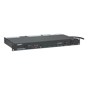 1RU, 19" AC Rackmount Panel with 4-Step Sequencer and Advanced Surge Protection