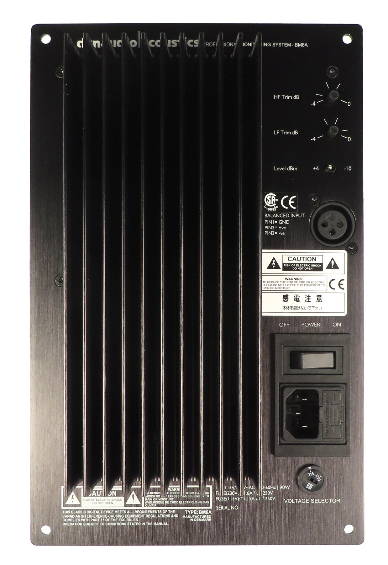 Amp Module Assembly for Dynaudio BM6A