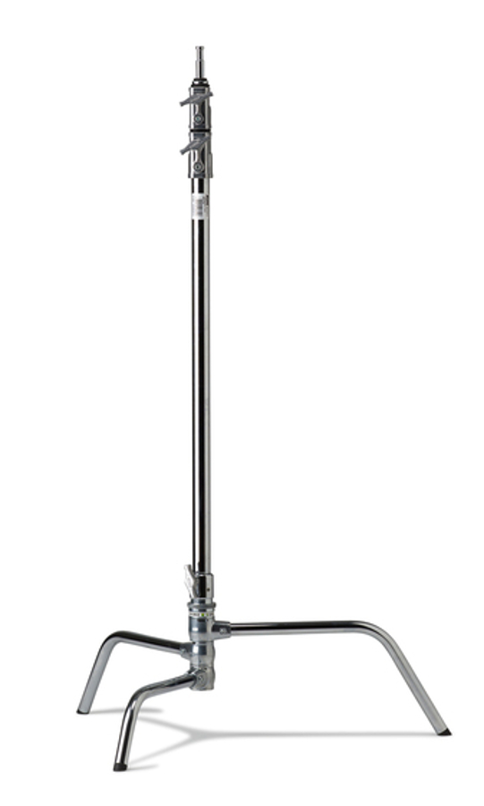 40" Master C-Stand with Turtle Base - Silver