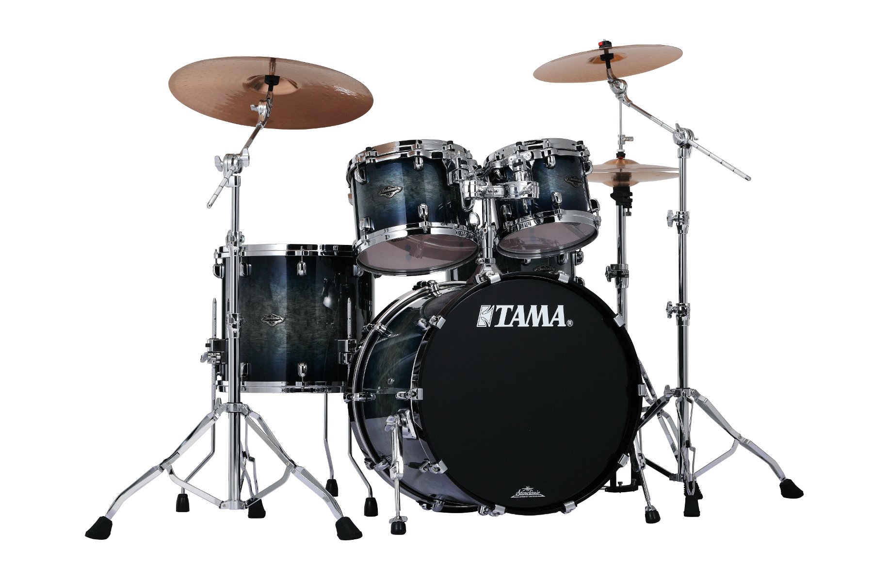 4-Piece Shell Kit, Smoky Indigo Burst Finish