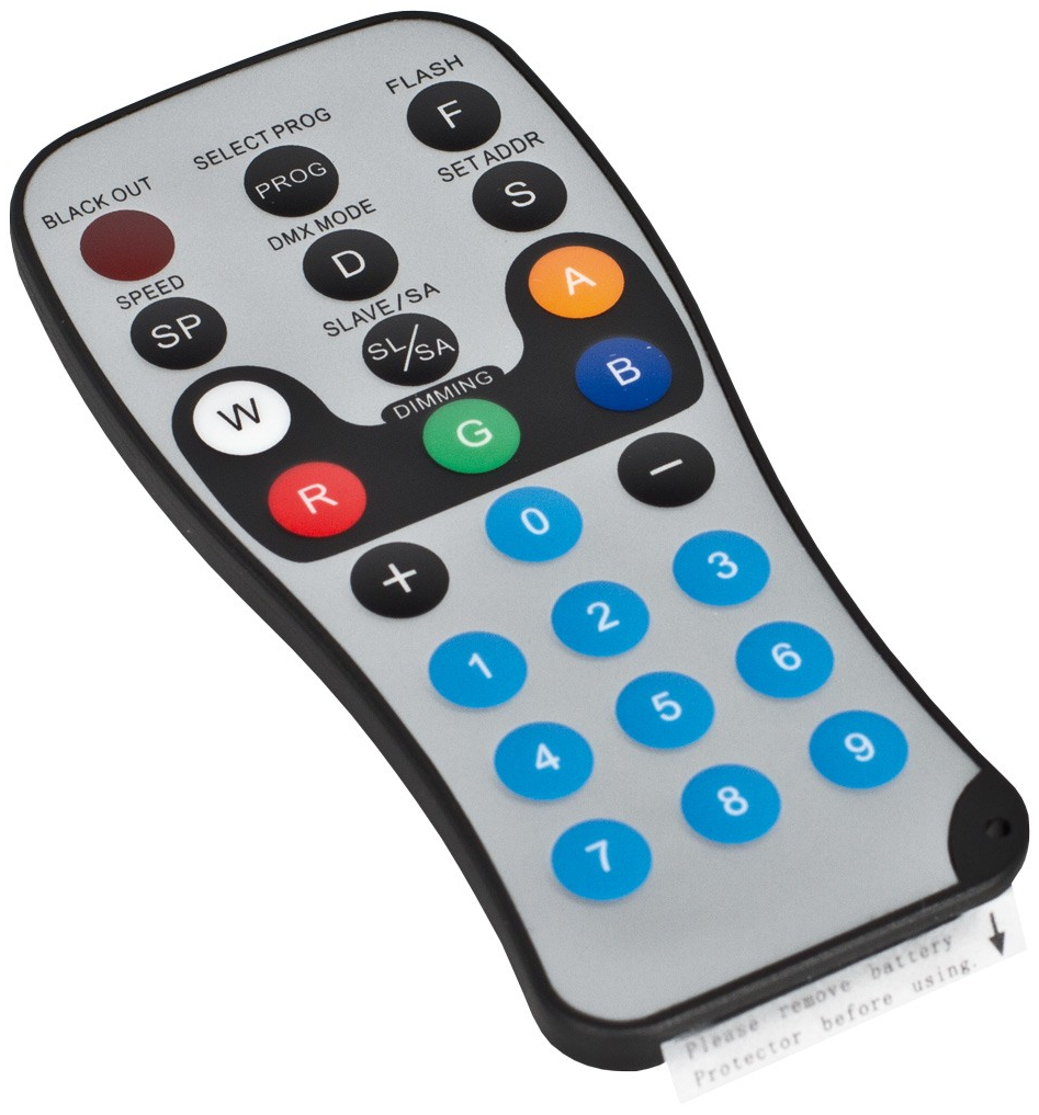 Wireless Remote with RGBWA Control