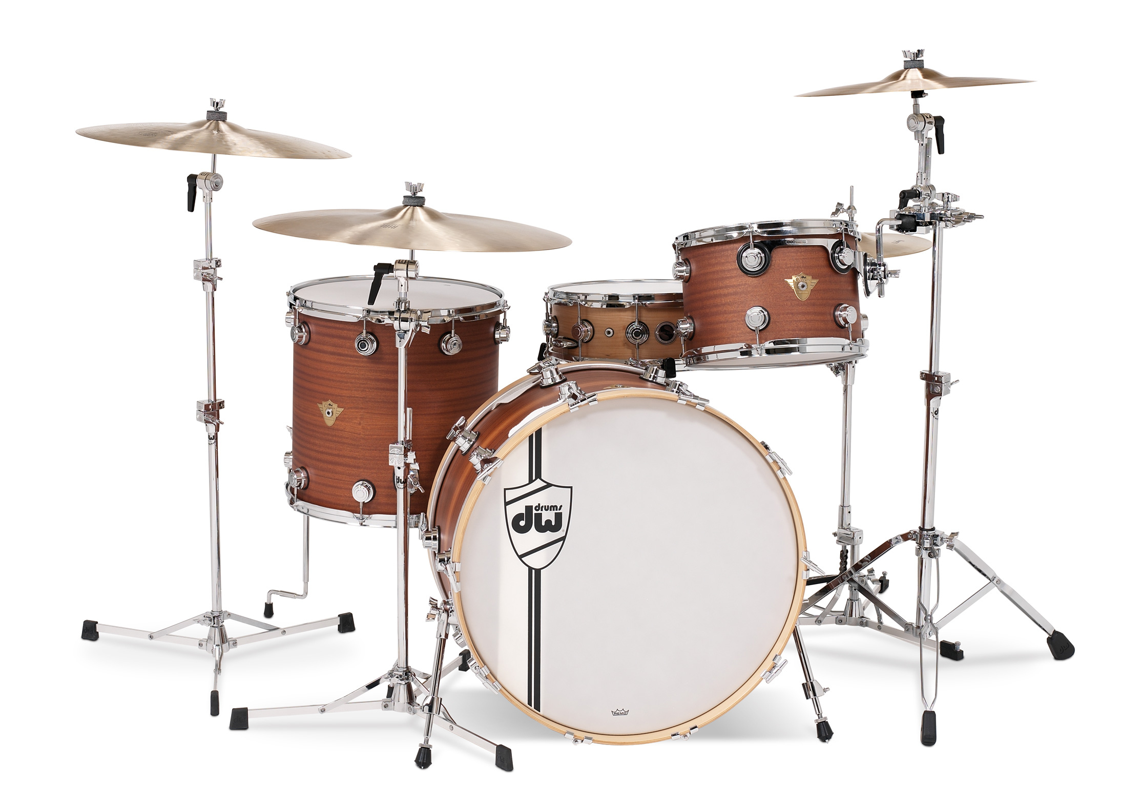 3-Piece Shell Pack in White Satin Finish