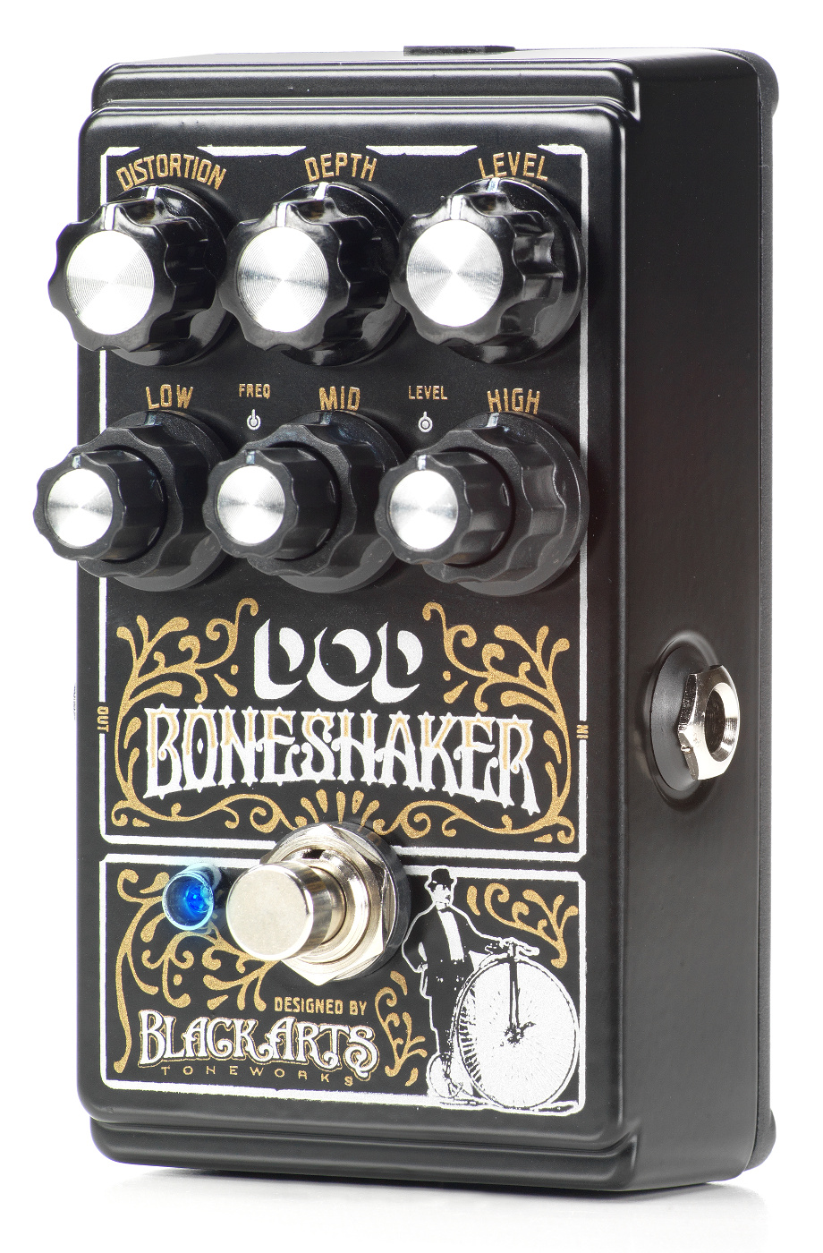 Distortion Pedal with 3-Band Parametric EQ