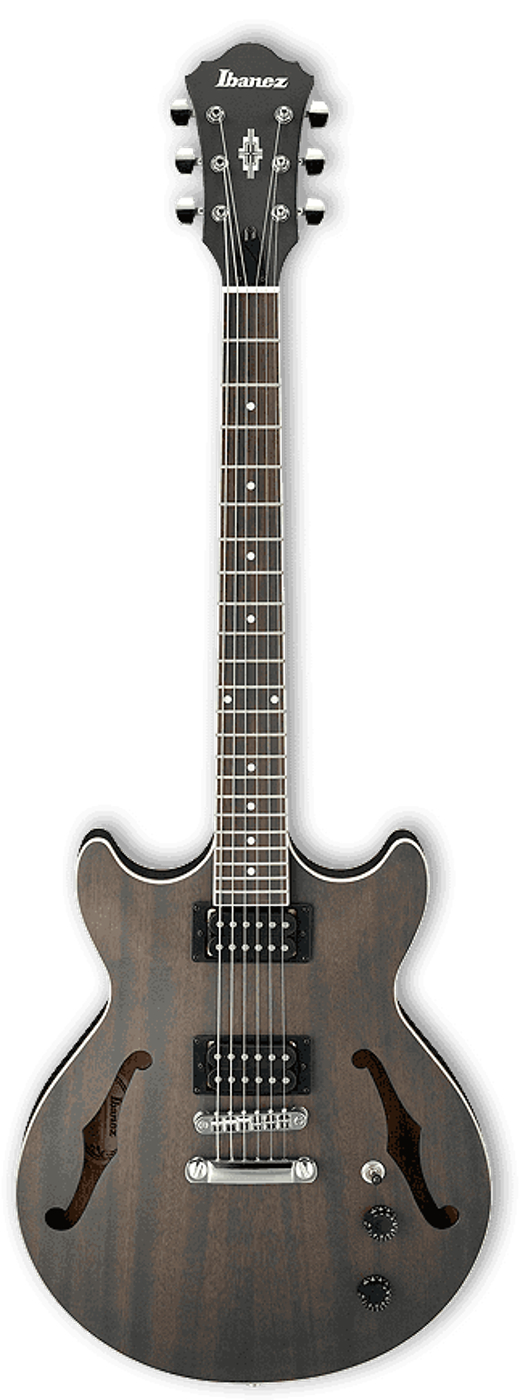 Artcore Series Electric Guitar with Transparent Black Flat Finish
