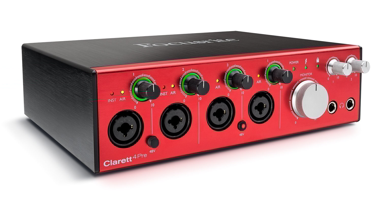 18-input / 8-output Thunderbolt Audio Interface