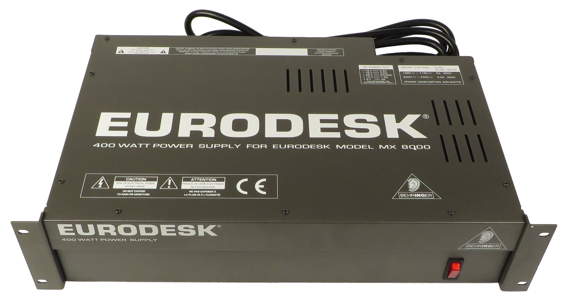 Power Supply for MX8000 and MX9000