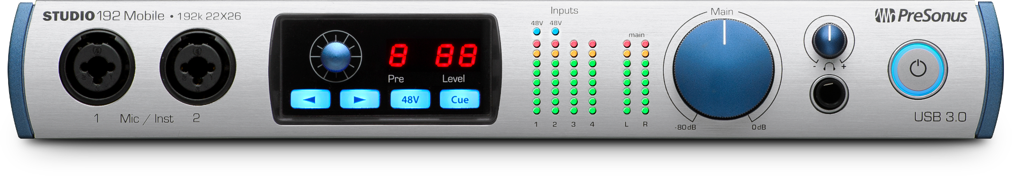 22 x 26 USB 3.0 Audio Interface and Studio Command Center