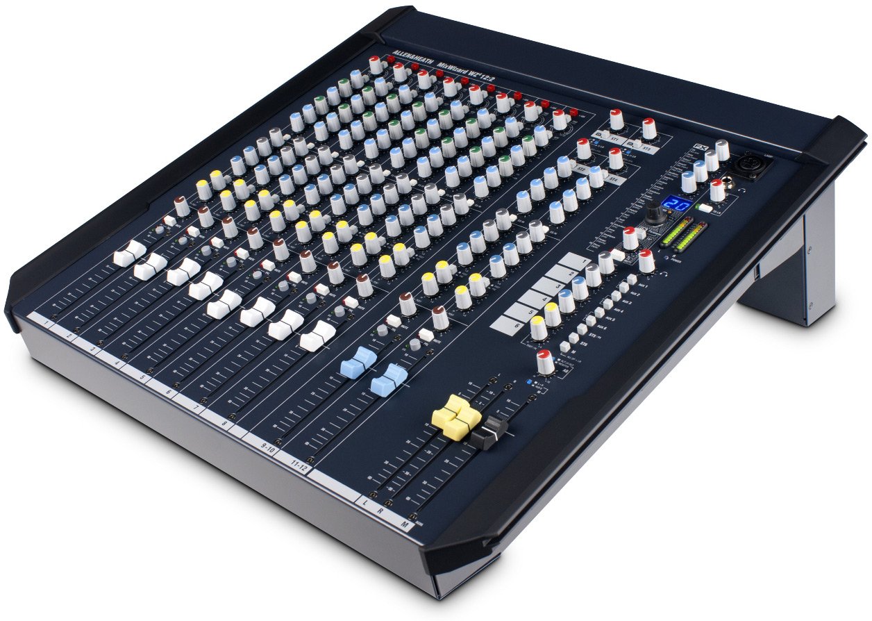 12 Channel Desk and Rack Mountable Mixer