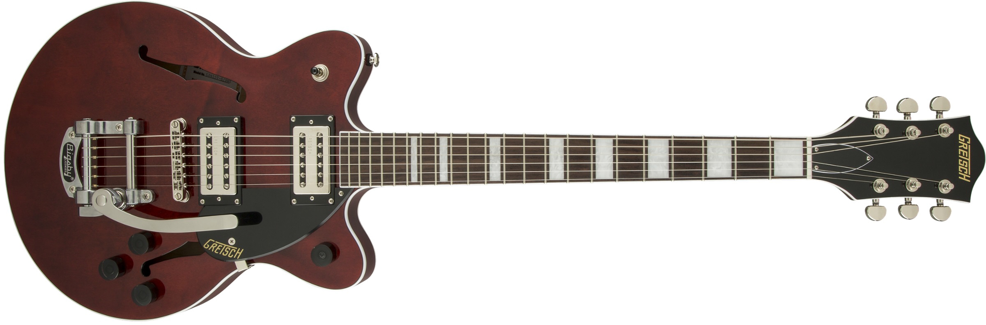 Streamliner Series Center-Block Junior Double Cutaway HH Electric Guitar with Bigsby B50
