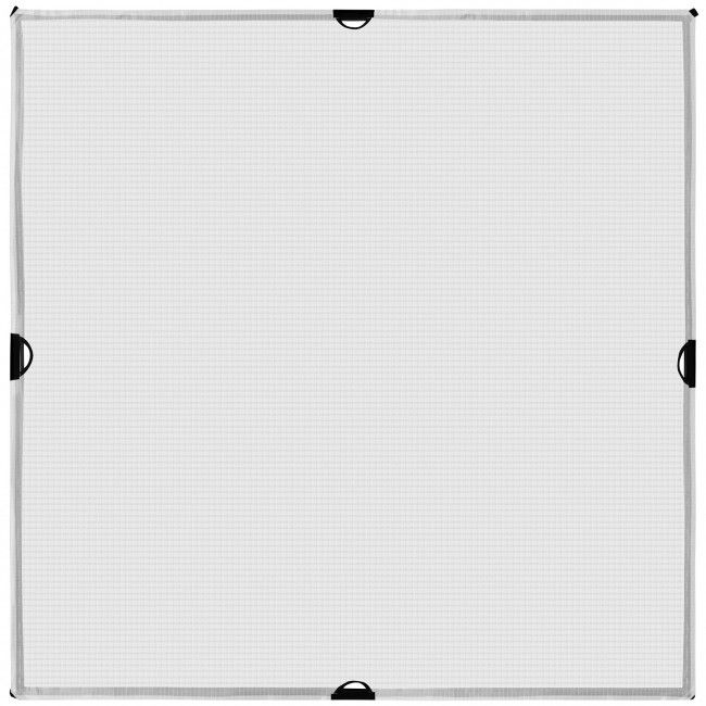 4 ft x 4 ft 1/2-Stop Grid Cloth Diffuser