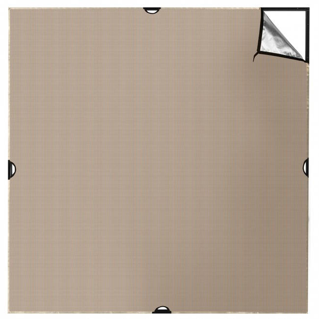 Sunlight/Silver Bounce Fabric