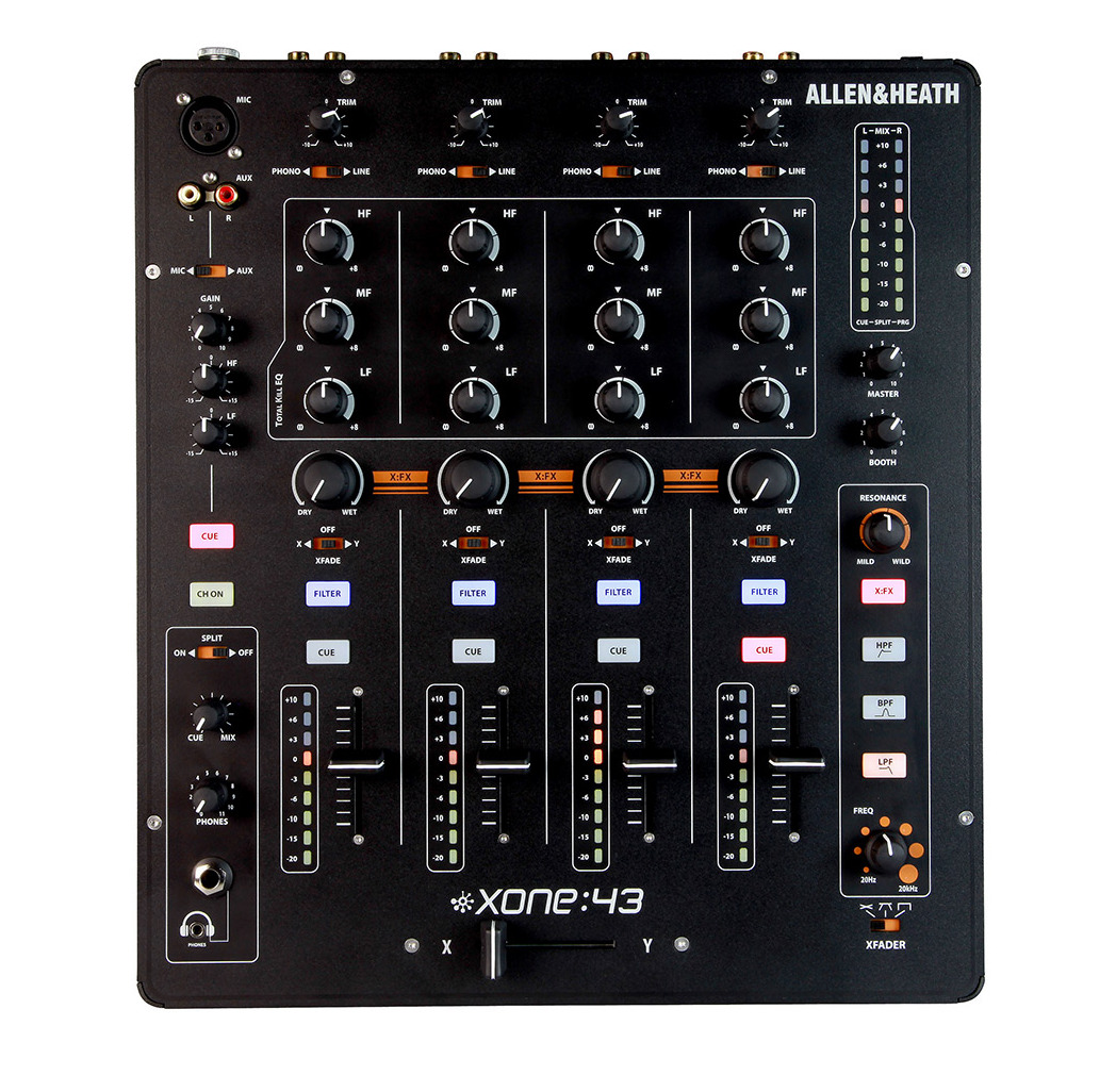 4-Channel Analog DJ Mixer