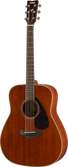 Acoustic Guitar with Mahogany Top, Back, and Sides