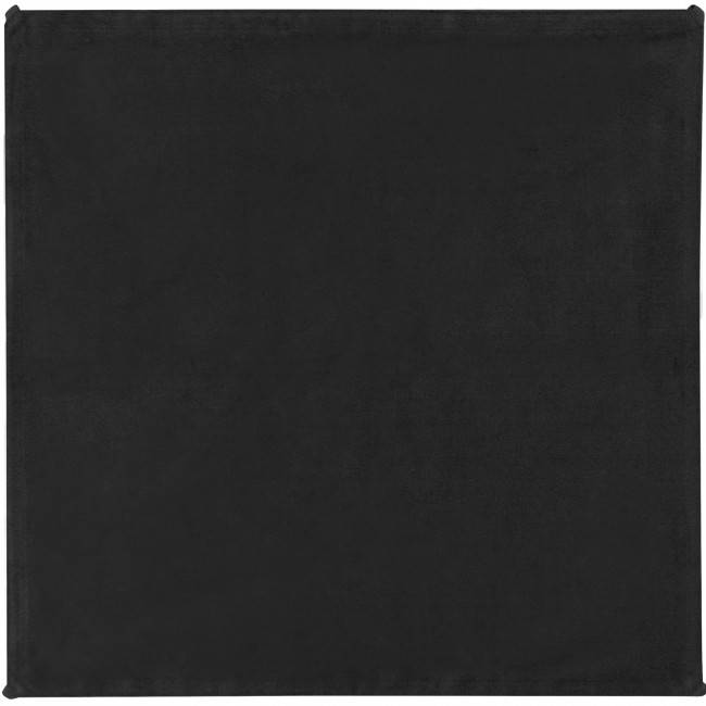 4' x 4' Solid Black Block Fabric