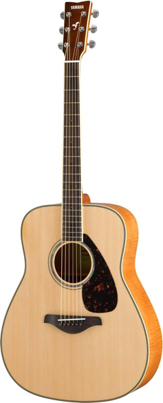Acoustic Guitar with Solid Sitka Spruce Top, Flame Maple Back and Sides
