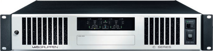 4-Channel C-Series Power Amplifier