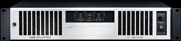 C Series 4-Channel, 70V Amplifier (4x250W)