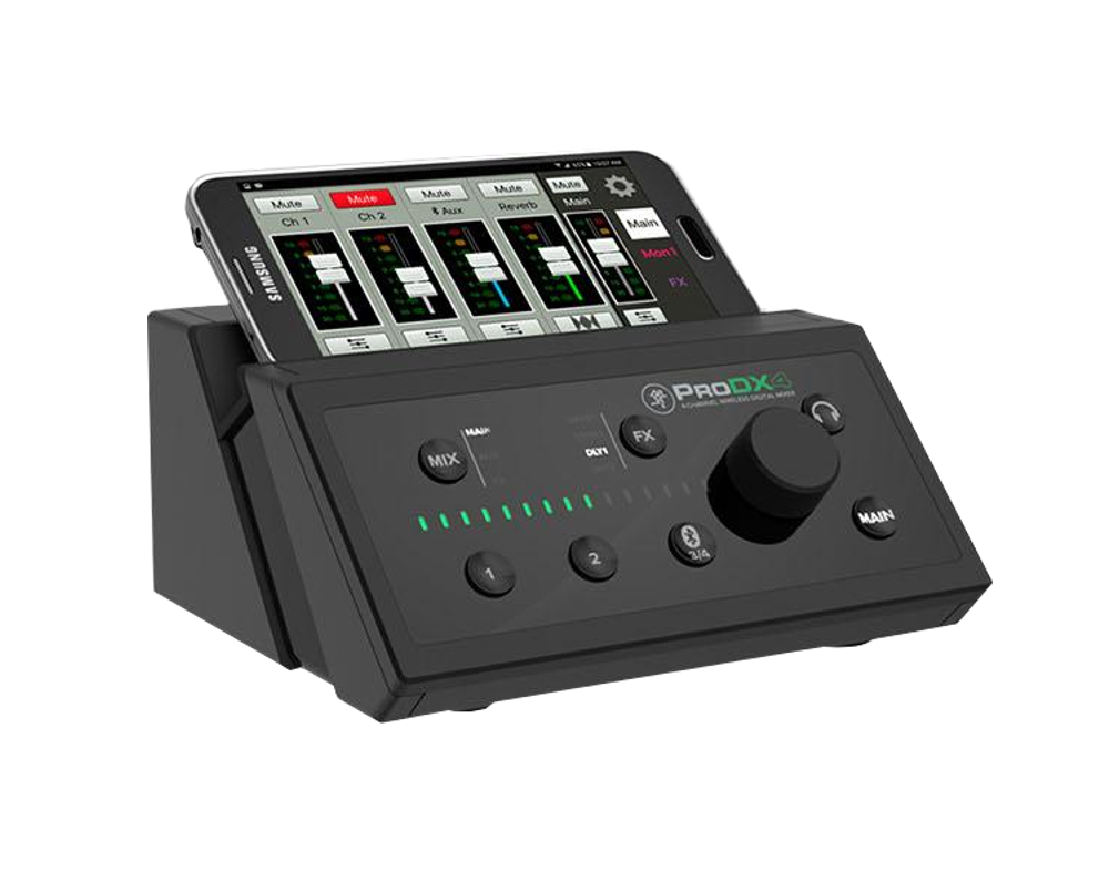 Digital Mixer, 4 Channels, Bluetooth