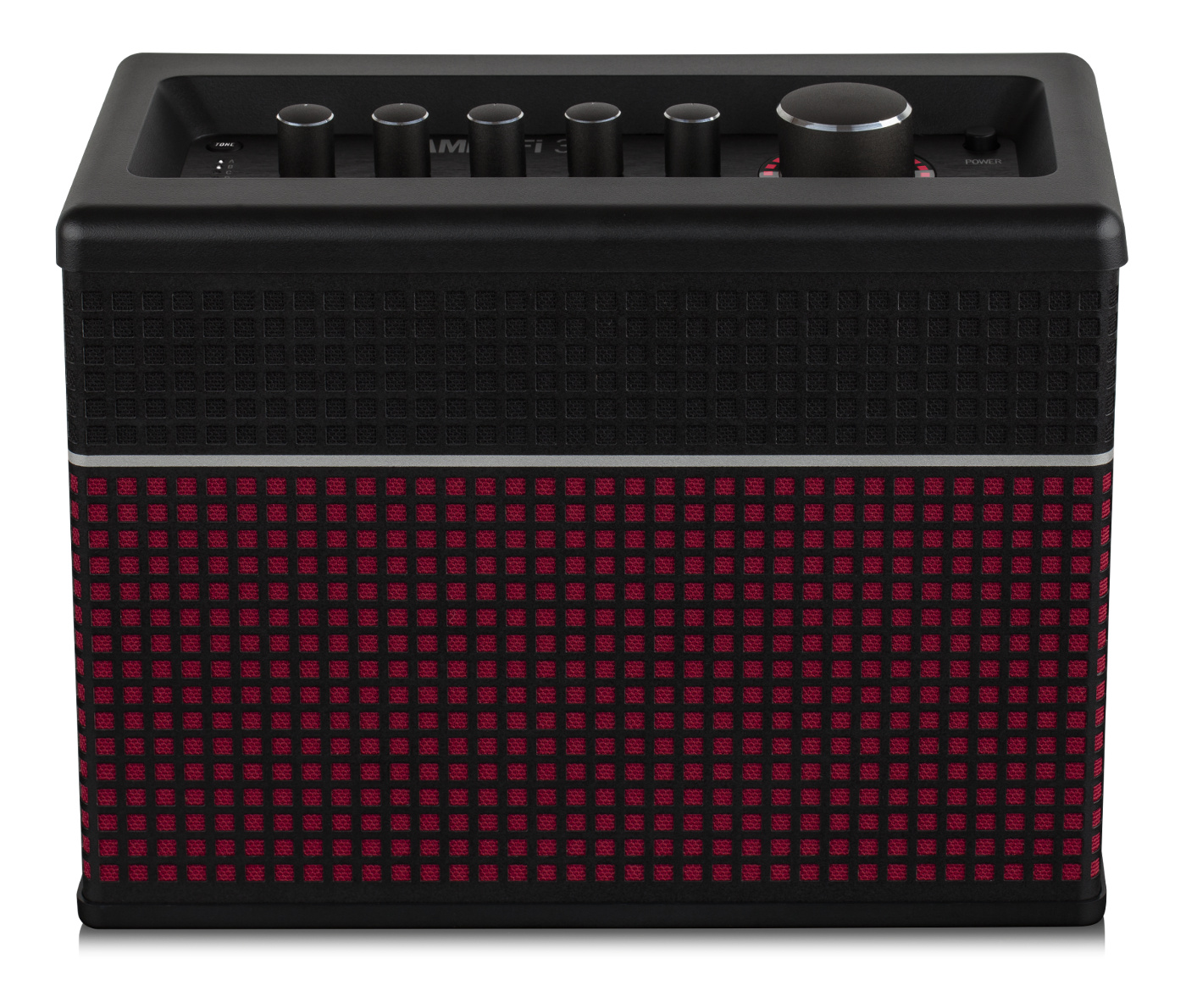 Compact Amp with 4-Way Stereo Speakers, 30W