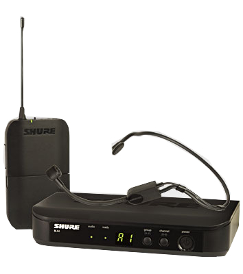 Wireless Headset System, Operates Between 542 and 572 MHz