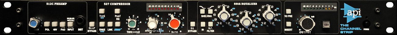 Rack Mount Channel Strip With 325 Line Driver