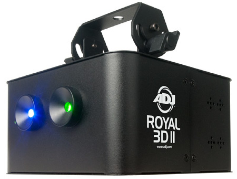 Blue and Green Laser Effect